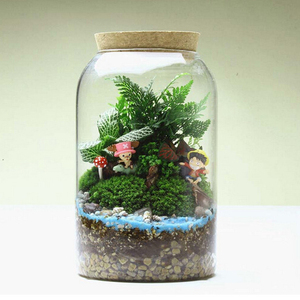 Moderne Klare Glas-Tischvase und Terrarien Heimdekoration mit Individualisiertem Logo Verkauf für Hochzeiten - Product Image 5