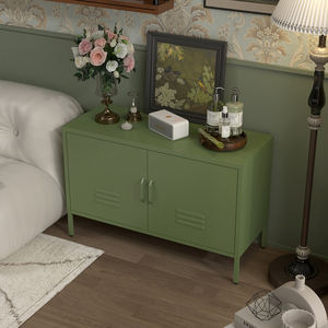 Meuble TV moderne <span class=keywords><strong>en</strong></span> acier coloré, meuble de rangement <span class=keywords><strong>en</strong></span> métal pour salon - Product Image 5