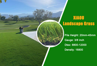 XIAOU GRASS 30mm Kunst teppich Rasen Künstlicher Sport boden Synthetisches Gras im Freien