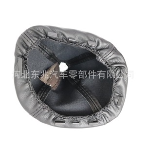 Iveco Car Gear <b>Knob</b> Leather Black 5 6 Speed <b>Shift</b> Head Dust Cover Ergonomic Fitment - Product Image 4