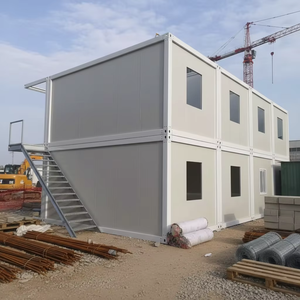 Maison conteneur portable de 20 pieds, 2 chambres, de classe supérieure, avec salle de bain amovible, moderne, résistante au vent, pour usage en immeuble de bureaux et appartement - Product Image 3