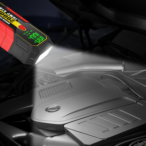 Démarreur <span class=keywords><strong>de</strong></span> secours portable 800A 12V haute puissance, multifonction, économique, avec lumière LED et compresseur d'air pour <span class=keywords><strong>voiture</strong></span>, moto et camion - Product Image 4