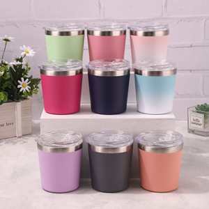 High-End 304 Stainless Steel Vacuum <b>Insulated</b> Children's Mini Car <b>Cup</b> with 6-12 Hours Insulation Portable for Car - Product Image 1