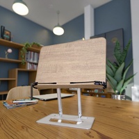 Nouveau support de lecture et d'étagère pour enfants en contreplaqué Ruiguan, support de tablette d'apprentissage, support de bureau pliable et réglable