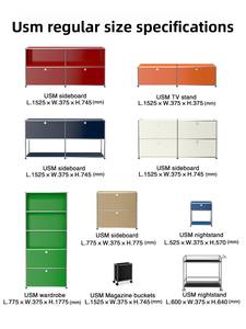 Mobile Decorativo Multiuso di Grande Capacità e Credenza - Arredamento Bar per Casa Adatto ad Appartamenti con Struttura in Acciaio Inossidabile - Product Image 4