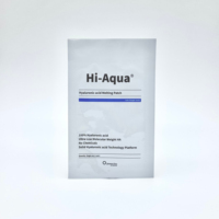 Mascarilla disoluble coreana para el cuidado de la piel, parche antiarrugas para ojos, parche facial disoluble con ácido hialurónico de alta pureza.