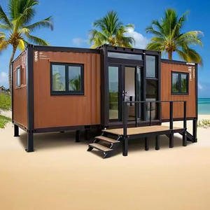 Customized 20Ft 40Ft Expandable Container House Prefab Options for Office & Hotel Use for Mall Use - Product Image 1