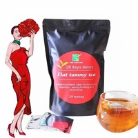 Paquete de 28 Días de Té de Hierbas Orgánicas Naturales Mezcladas, Bebida Herbal Seca en Caja, Bebida Diaria Práctica para Uso Doméstico en Adultos