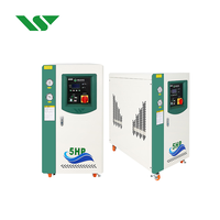 Refroidisseur d'eau industriel à compresseur 5HP 7.5kw/10HP, refroidi par eau, pour le soufflage de bouteilles en PET