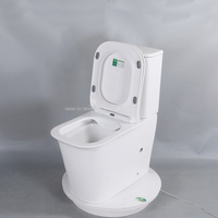 En gros, WC en porcelaine carré, céramique, à poser au sol, sans bride, deux pièces, pour salle de bain, hôtel, appartement