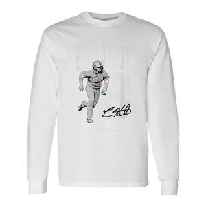 Maglietta a Maniche Lunghe Kike Hernandez Los Angeles Dodgers, Girocollo con Stampa Digitale, Design Unisex per Giocatori di Baseball - Product Image 1