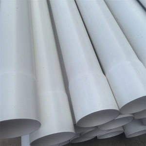 Inşaat projeleri için yüksek kaliteli yarım yuvarlak <span class=keywords><strong>Pvc</strong></span> boru 90mm 110mm 125mm <span class=keywords><strong>Pvc</strong></span> kuyu kaplama borusu - Product Image 3
