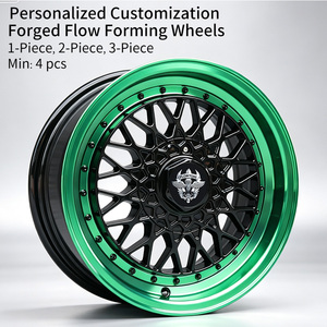 Rines Clásicos <span class=keywords><strong>de</strong></span> Buena Calidad FLowtone <span class=keywords><strong>de</strong></span> 15 Pulgadas 6.5J 4x100/114.3 Rojos <span class=keywords><strong>de</strong></span> Aleación Fundida <span class=keywords><strong>de</strong></span> <span class=keywords><strong>Lujo</strong></span> para Automóvil - Product Image 2