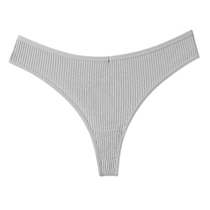 Braguitas de algodón de cintura baja de color liso para mujer, ropa interior transpirable de punto para uso diario, bragas de algodón 40S para mujer, tallas S/M/L, para las cuatro estaciones - Product Image 3