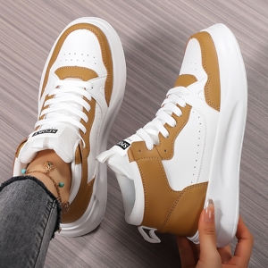 <span class=keywords><strong>รองเท้า</strong></span>บอร์ดแฟชั่นสำหรับผู้ชายและ<span class=keywords><strong>ผู้หญิง</strong></span>รองเท้าวิ่งกันน้ำสวมใส่ได้หลากหลายพื้นหนาขนาดใหญ่ระบายอากาศได้ดีลำลอง - Product Image 4