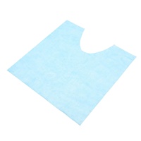 Tinkle Mat Tapis de toilette jetable Tapis de toilette désodorisant super absorbant pour salle de bain en forme de U