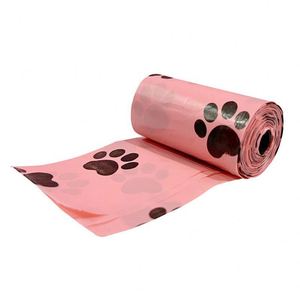 Custom Label Biodegradable Compostable Dog Poop Bag HDPE+EPI Sustainable Pet Waste Disposal Bag - Product Image 1
