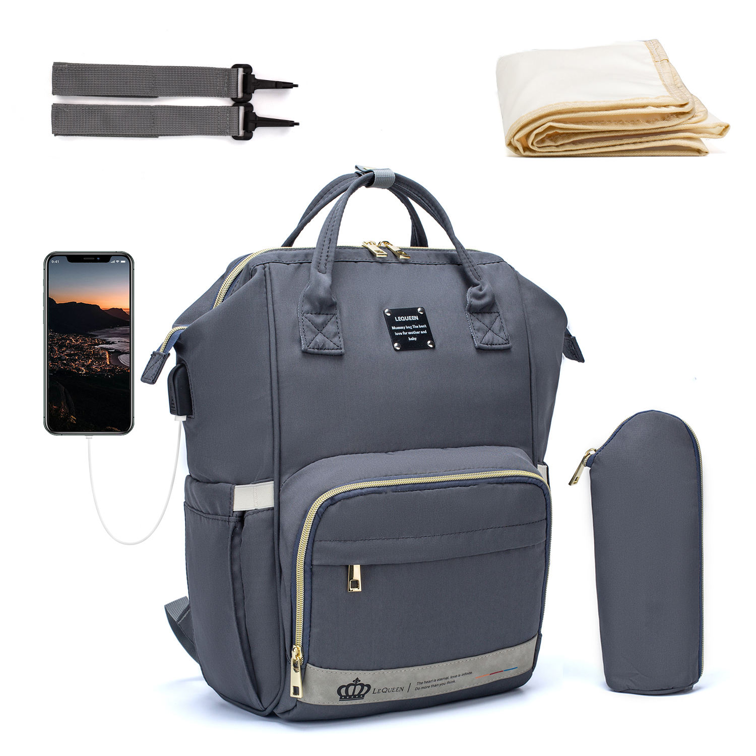 Mummy Bag Backpack Versatile and Stylish Maternity Bag