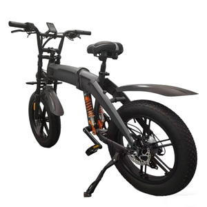 <span class=keywords><strong>Bicicleta</strong></span> Eléctrica <span class=keywords><strong>Plegable</strong></span> AFTFA de 20 Pulgadas con Llantas Anchas para Montaña, Carretera y Ciudad, Motorizada y Portátil, Venta al Por Mayor - Product Image 4