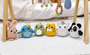 Kit <span class=keywords><strong>de</strong></span> démarrage pour <span class=keywords><strong>crochet</strong></span> et tricot Uncinetto : accessoires, aiguilles, fils, amigurumi, artisanat DIY pour débutants, adultes et enfants - Product Image 6