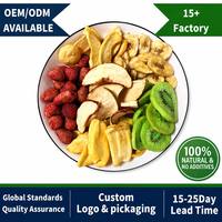 Groothandel Gedroogde Gemengde Fruitchips Premium Geschenkverpakking USDA Gecertificeerd Gezonde Snack Gedroogde Groenten Gedroogd Fruit