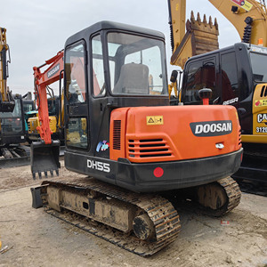 Excavatrice Doosan DH55 de 5,5 tonnes d'occasion, excellente qualité, prix bas, en stock - Product Image 1