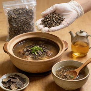 Truffes noires naturelles séchées à l'air, concassées, en gros, pour la santé, marque Song Lu - Product Image 5