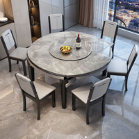 Table à manger en marbre moderne de luxe de haute qualité bon prix nouveau modèle pour ferme appartement hôtel école meubles de salle à manger