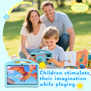 Máy tính bảng trẻ em <span class=keywords><strong>10.1</strong></span> inch <span class=keywords><strong>Android</strong></span> 13 4000mAh pin 1280x800 Độ phân giải Octa core MTK 4GB Bộ nhớ-Ý tưởng quà tặng Thứ Sáu màu đen - Product Image 4