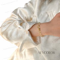 Bracelet en perles de cristal jaune citron naturel à facettes, motif gourde Mori, pour femme, cadeau pour petite amie, emballé individuellement BUSTYLE SS111