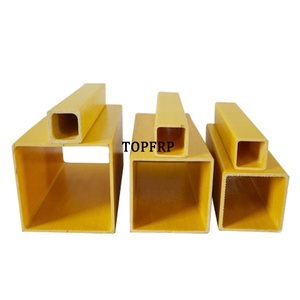 ท่อไฟเบอร์กลาสสี่เหลี่ยมแบบพัลทรูชั่น FRP ความแข็งแรงสูง - Product Image 5
