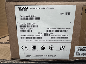 JL261A Original Nouveau Commutateur <span class=keywords><strong>HPE</strong></span> <span class=keywords><strong>Aruba</strong></span> Networking <span class=keywords><strong>2930F</strong></span> <span class=keywords><strong>24G</strong></span> PoE+ <span class=keywords><strong>4SFP</strong></span> (JL261A) - Product Image 3