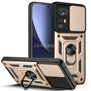 เคสมีห่วงเกราะสำหรับ Xiaomi 12 <span class=keywords><strong>Pro</strong></span> Combo,เคสฝาหลังป้องกันกล้องไฮบริดจากโรงงาน - Product Image 3