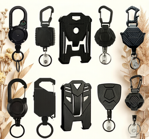 <span class=keywords><strong>Porte</strong></span>-clés rétractable personnalisé avec logo, plusieurs designs, ouvre-bouteille, fabrication exquise, avec mousqueton, pour l'extérieur - Product Image 1