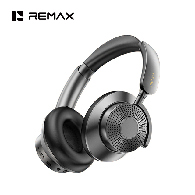 REMAX RB-970HB ANC Over Ear Headphones Wireless Bluetooth V6.0 40H Playtime Earphones Foldable Design Wireless Headphones
