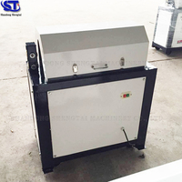Machine de meulage d'enlèvement de rouille de barre d'acier Machine HSCX-32 économique et durable d'enlèvement de rouille de barre d'acier de rendement élevé