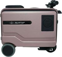 Aliotop 2025 Trottinette électrique intelligente portable moderne unisexe, écologique, durable, légère, bagage à main, cadre en aluminium