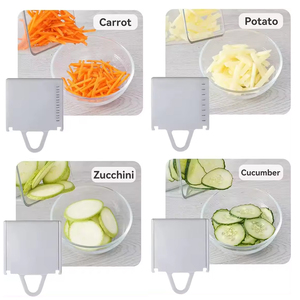 Multifunctional Manual Mandoline <strong>Vegetable</strong> Slicer <strong>Vegetable</strong> Chopper <strong>Cutter</strong> for Kitchen - Product Image 3