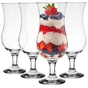 Juego de 4 Vasos de Cóctel SUNYO Glasmark <span class=keywords><strong>Krosno</strong></span> Estilo Old Fashioned para Bebidas Largas, Ginebra, Cerveza, Agua, Smoothies y Postres, Aptos para Lavavajillas - Product Image 1