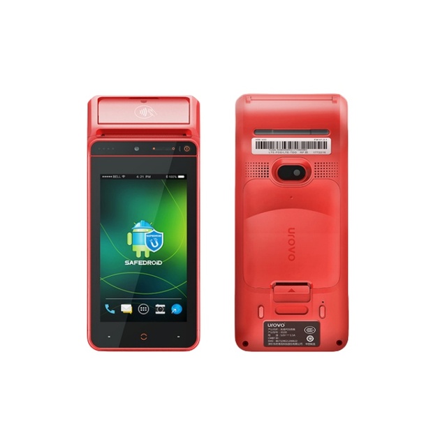 I9100 Mobile Payment POS Terminal Android8.1 Open System Supports NFC Magnetic Stripe IC Cards Bluetooth USB Play Store 2GB RAM