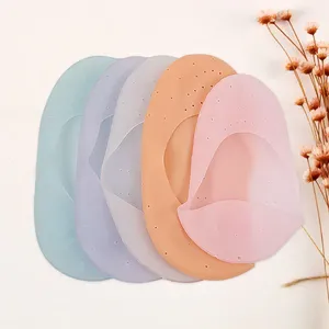 Chaussettes de protection en silicone pour talons, hydratantes, anti-fissures, doublées de gel SEBS, pour pédicure spa, réparation des peaux sèches et gercées - Product Image 5