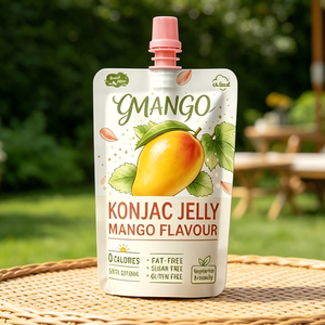 Pouding de Konjac Shirataki Halal Certifié, Faible en Gras, Goût Fruité, Repas Instantané, Collation Diététique, Sachet Personnalisé - Product Image 4