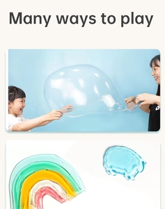 Mainan Slime Haojin, Tanah Liat Polimer Magnetik 24 Warna, Dapat Dikustomisasi, Transparan, untuk Anak-anak, Melatih Kecerdasan Motorik - Product Image 4