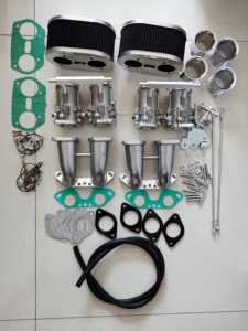 Cuerpo de Aceleración Doble <span class=keywords><strong>IDF</strong></span> con Bocina, Conector TPS y Filtro, Tipo Dividido para Porsche 914 - Product Image 3