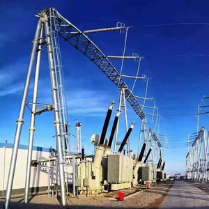 Fabrik liefert Strommasten, feuerverzinkte Gitterstahlmasten, Stromleitungs- und Elektroübertragungsmasten - Product Image 2