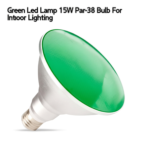 Lámpara LED Verde de 15W, Bombilla Par38 para Iluminación Interior - Product Image 2