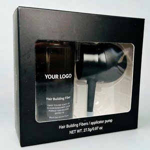 <span class=keywords><strong>Poudre</strong></span> de fibres capillaires à base de plantes - Kit épaississant et volumisant premium avec formule 2-en-1, aspect naturel, unisexe - Product Image 3