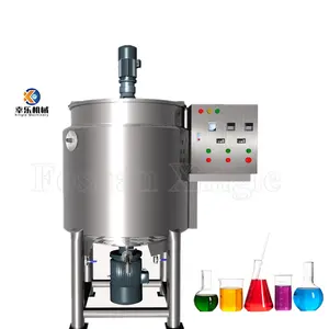 Electric Large Chocolate Quality Stainless Steel Chemical Reator Liquid With Agitator Heater Tanks And Agitators Mixing Tank