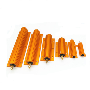 Điện trở phanh công suất cao vỏ nhôm vàng điện trở 0,1r đến 100k 5W 10W 25W 50W 100W 500W hình thang rx24 điện trở phanh cũ - Product Image 4