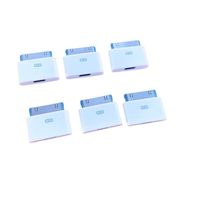 Adaptador Blanco Micro USB a Tipo C de 30 Pines, para iPhone 4S, iPad 3, iPod Touch 4, Carga y Transferencia de Datos
